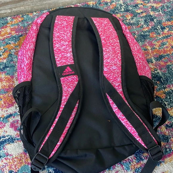 Adidas - Journal Backpack shocking pink/black pixel - Picture 2 of 7